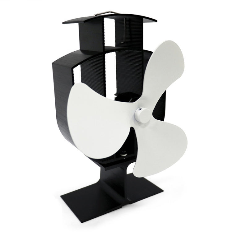 YL401 3-Blade High Temperature Metal Heat Powered Fireplace Stove Fan, YL401 (White), YL401 (Black), YL401 (Bronze), YL401 (Gold), YL401 (Silver)
