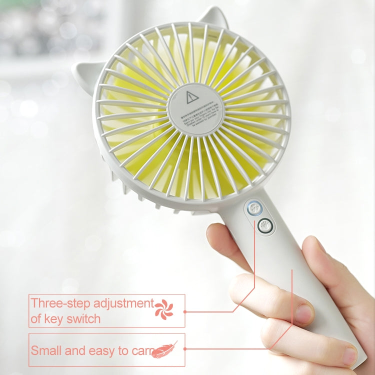 N10 Multi-function Handheld Desktop Holder Electric Fan, with 3 Speed Control