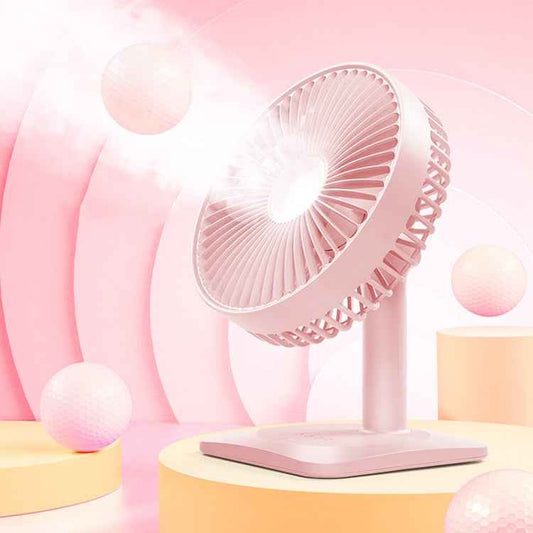 N11 Adjustable USB Charging Mute Desktop Electric Fan, with 3 Speed Control