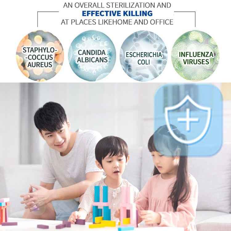 Air Sterilization Card Anti-influenza Virus Mite-removing Antibacterial VB Portable Protective Card for Kids