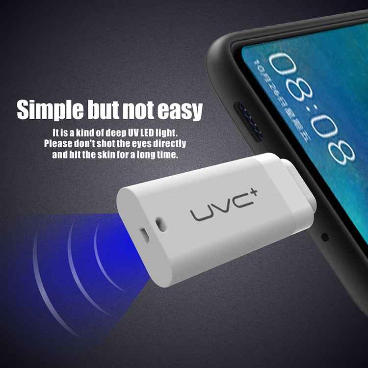 8 Pin Ultra Portable Germicidal Lights Smartphone UV Sanitizer