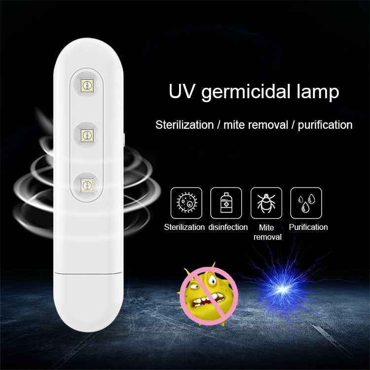 Portable Mini Handheld Sterilizer Germicidal Lamp Ultraviolet Sterilization Disinfection Lamp