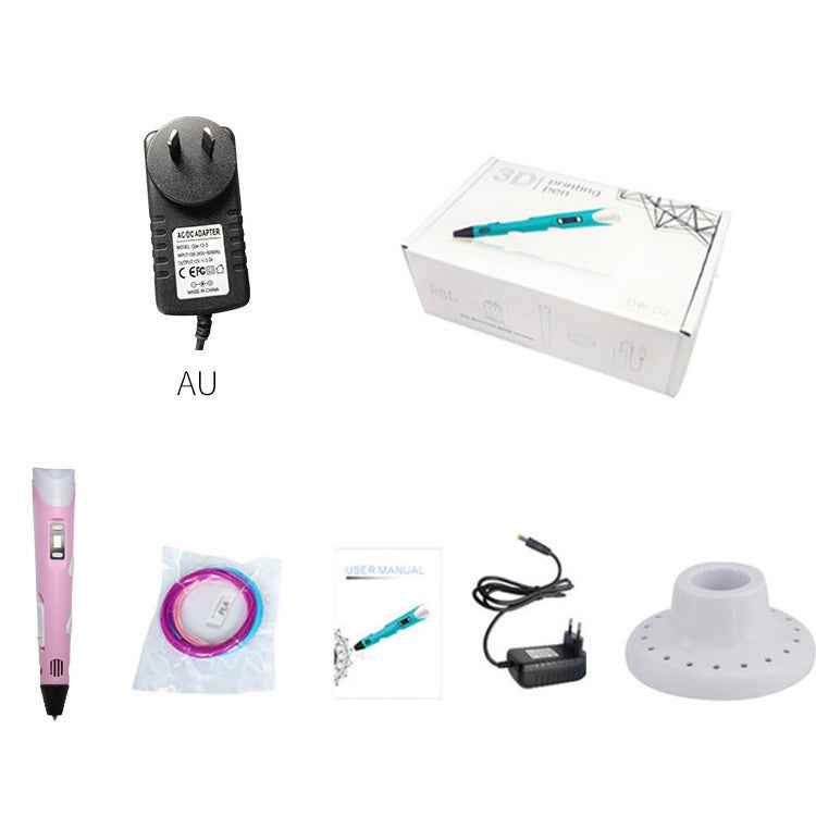 Hand-held 3D Printing Pen, AU Plug