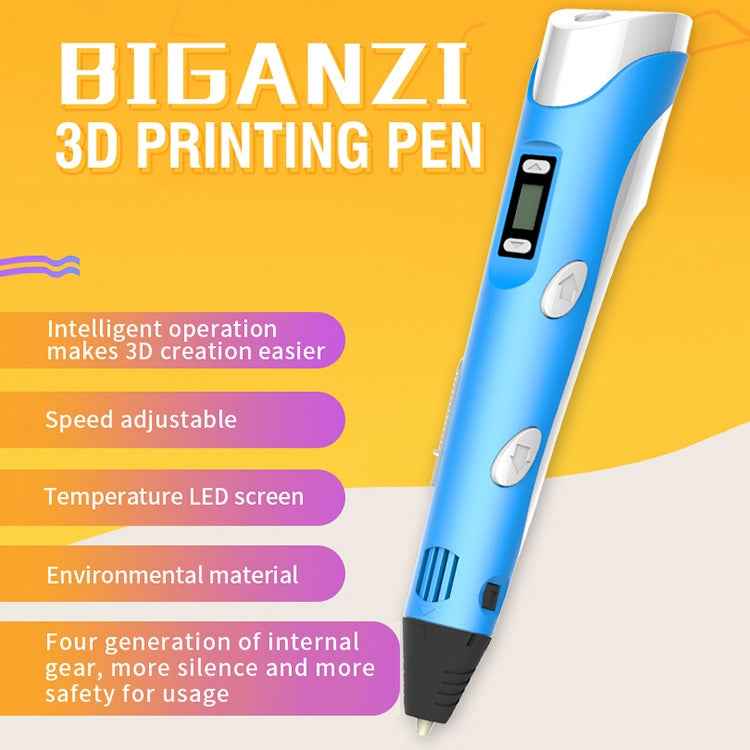 Hand-held 3D Printing Pen, US Plug