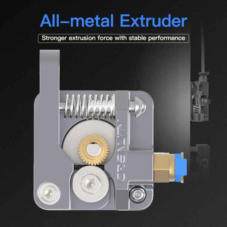 Creality All Metal Silver Block Bowden Extruder Kit for Ender-3 / Ender-3 Pro / Ender-3 V2 / CR-10 Pro V2 3D Printer