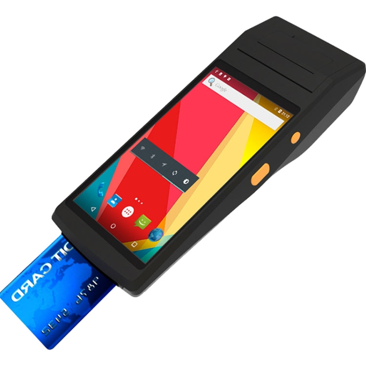 PDA-5501 Multi-function 5.5 inch IPS Screen IP65 Protection All-in-one Intelligent Terminal, Built-in Thermal Line Printer & MIC & Speaker, Support WiFi & Bluetooth & GPS