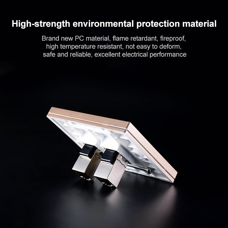 CAT.6 Shielded Pass-through Network Module, Single Port Panel + Shielded Pass-through, Single Port Panel+Shielded Pass-through