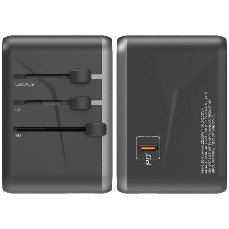 MOMAX 1-World UA8 PD 70W Fast Charger Power Adapter
