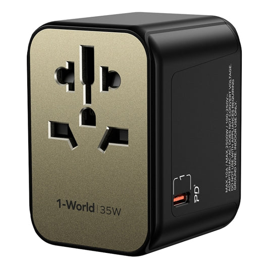 MOMAX 1-World UA9 PD 35W Fast Charger Power Adapter, UA9