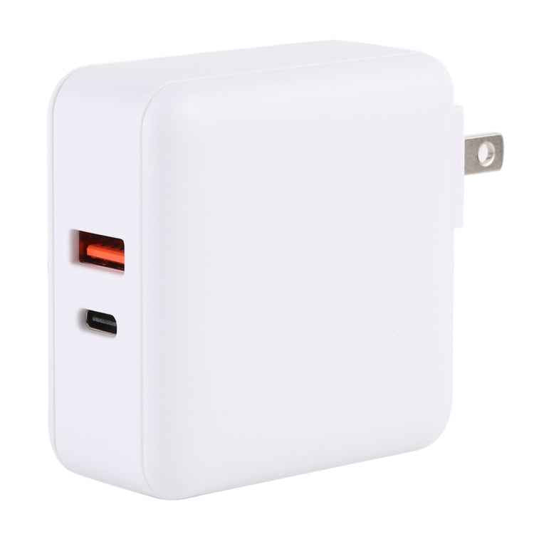 PD65W-A6 PD 65W 90 Degrees Foldable Pin Portable Multi-function USB Quick Charger, US Plug