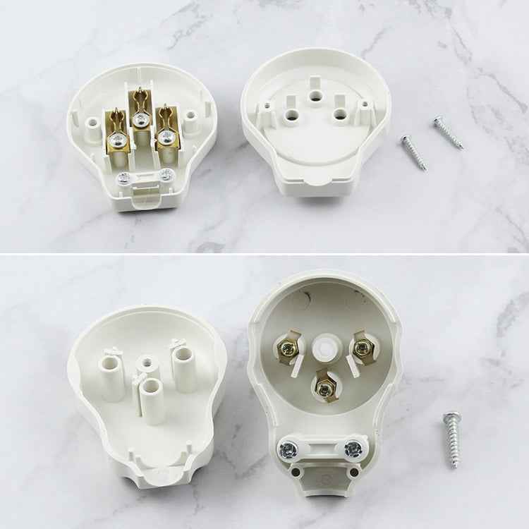 Pair Israel 16A Cylindrical Male Female Butt Joint Tripolar Power Plug