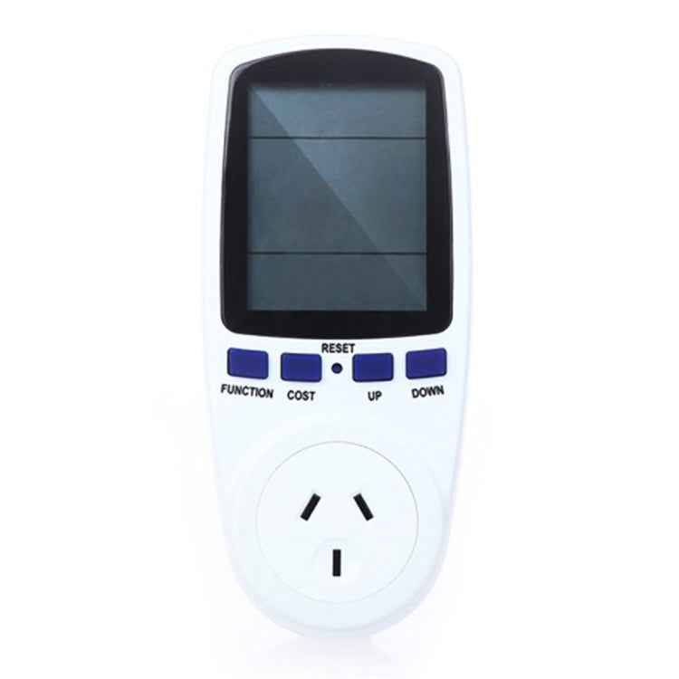 AC 240V 50Hz Max 10A LCD Display Power Meter Energy Watt Amps Volt Electricity Usage Monitor Analyzer, AU Plug