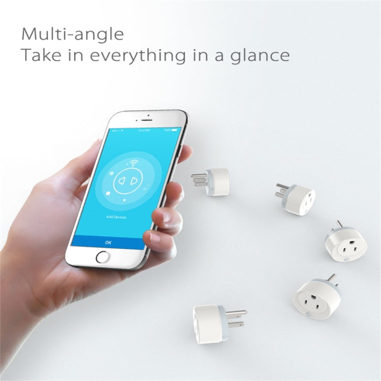 NEO NAS-WR06W WiFi US Smart Power Plug,with Remote Control Appliance Power ON/OFF via App & Timing function, NAS-WR06W