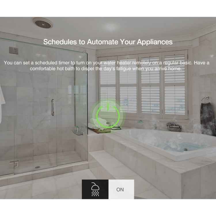 SA-003 10A Mini WiFi Plug Timing Smart Socket Works with Alexa & Google Home, AC 100-240V, US Plug