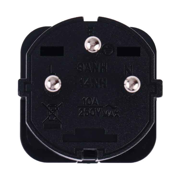 Portable Universal Socket to Israel Plug Power Adapter Travel Charger