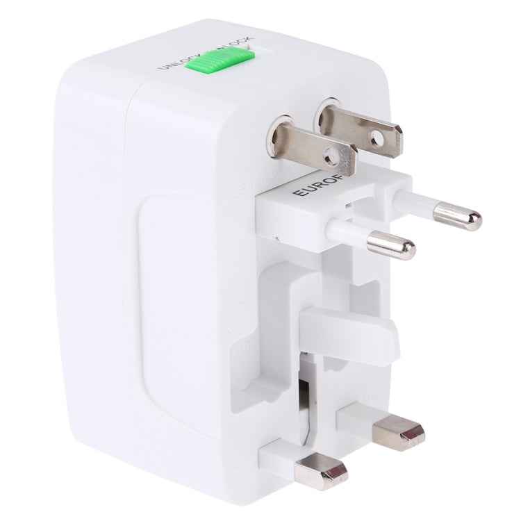 110-250V Multi-function Travel Universal Converter with Dual USB Interfaces, EU / UK / US / AU Plug