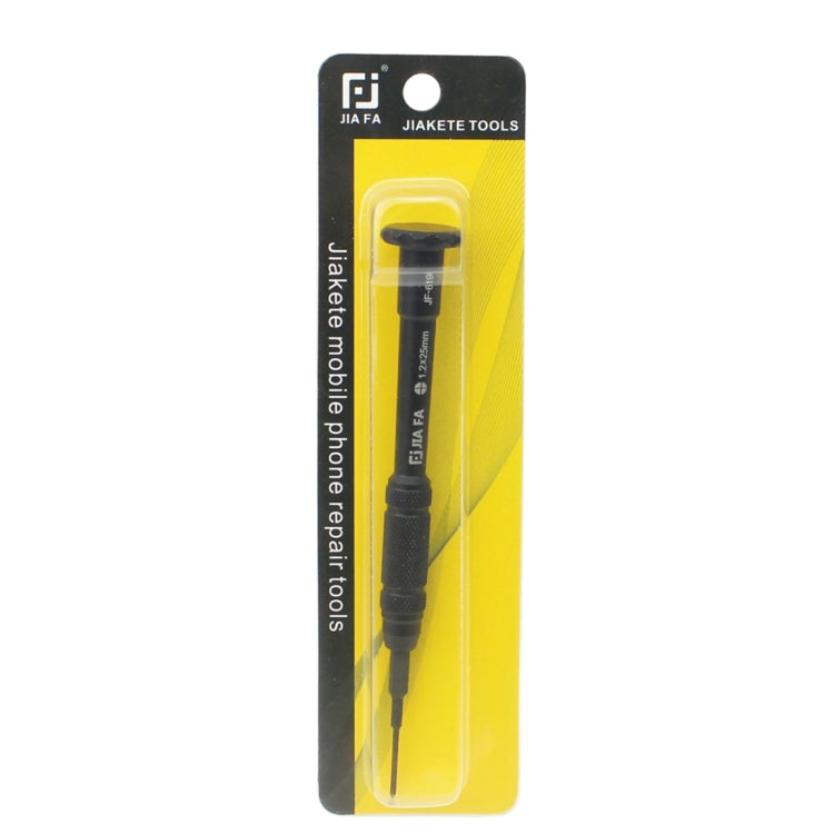 JIAFA JF-619-2.5 Hollow Cross Tip 2.5 x 30mm Repair Middle Bezel Screwdriver for iPhone, 2.5 Hollow Cross