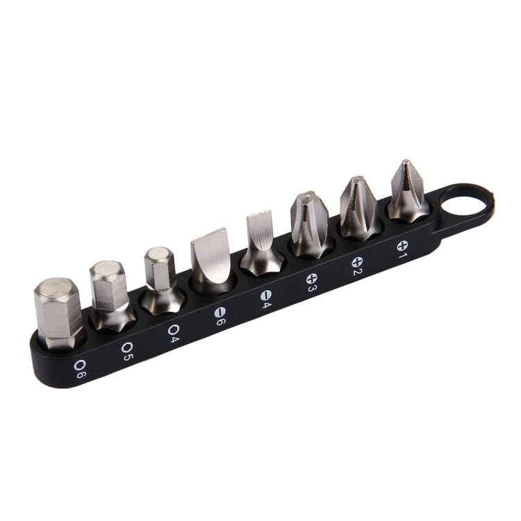 RGH-9A 9 in 1 Thin Ratchet Wrench Set (Straight), 9 in 1