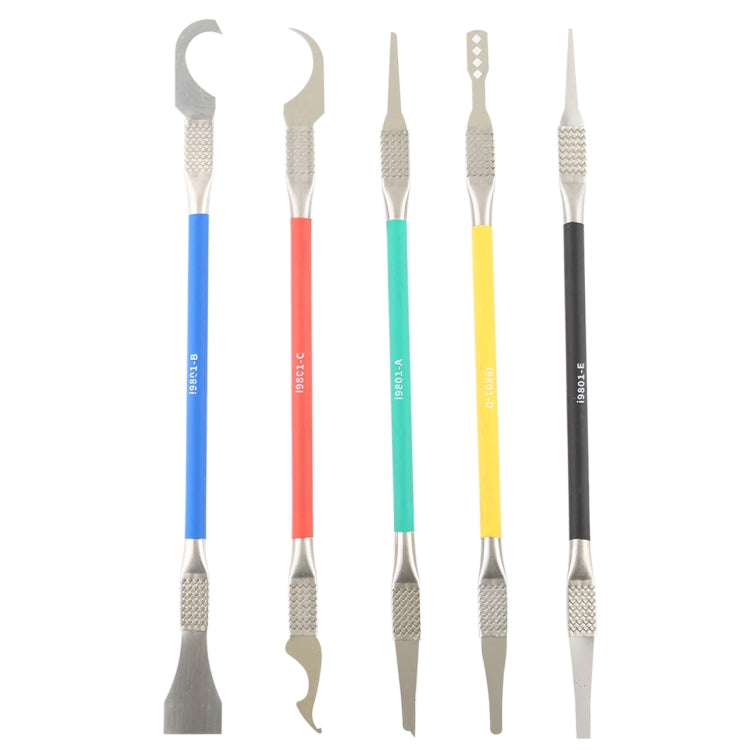 Kaisi i9801 CPU Professional Mobile Phone / Tablet Plastic Disassembly Rods Crowbar Repairing Tool Kits, i9801