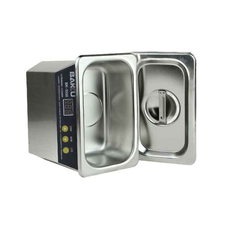 BAKU BK-3550 35W / 50W Adjustable 0.8L LCD Display Ultrasonic Cleaner, AC 110V, US Plug