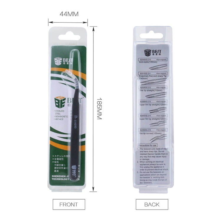 BEST BST-202ESD  Best electronic hand tool tweezers, BST-202ESD