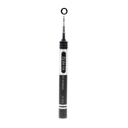 JF-608-H1.5 Metal Mobile Phone Repair Tool Hexagon Head Screwdriver, H1.5 Torx