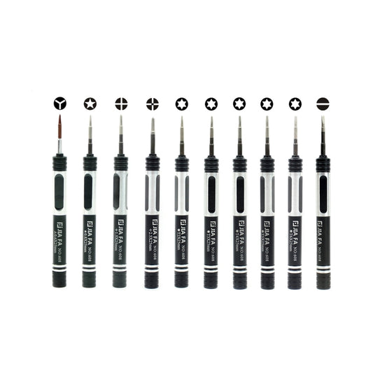 JF-8134 10 in 1 Multi-model Available Metal Mobile Phone Repair Tool Combination Screwdriver, JF-8134 10 in 1