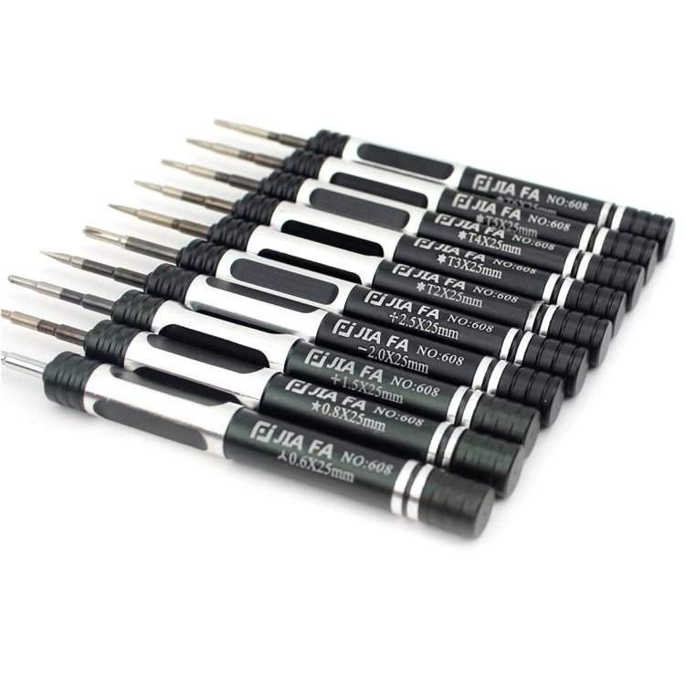 JF-8134 10 in 1 Multi-model Available Metal Mobile Phone Repair Tool Combination Screwdriver, JF-8134 10 in 1