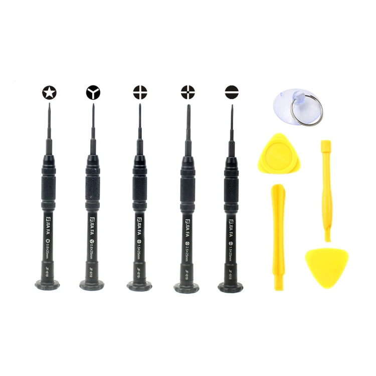 JF-8139 10 in 1 Metal + Plastic iPhone Dedicated Disassemble Repair Tool Kit, JF-8139