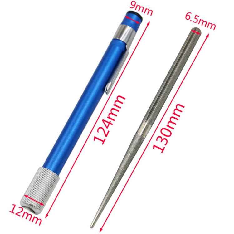 Diamond Carbon Steel Knife Fishhook Sharpener Portable Kitchen Accessories Multi Purpose Sharpener Stick