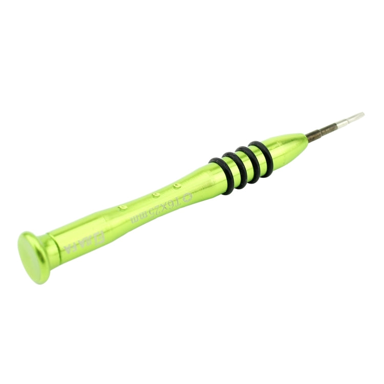 JIAFA JF-668 Torx T6 Repair Screwdriver for Nokia / Sony / Huawei / HTC, T6 Torx (Green)