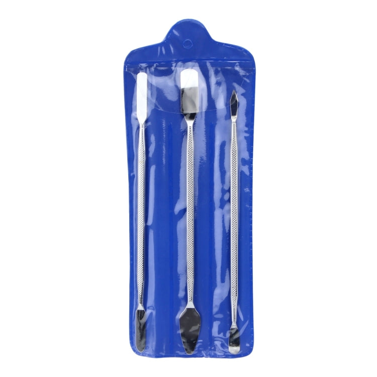JF-901 3 in 1 Double Head Metal Crowbar Repair Tools Set for Mobile Phone / Tablet / Electronic product, JF-901