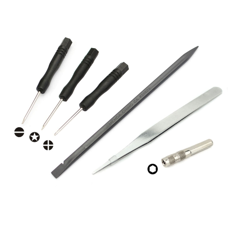 JF-8147 14 in 1 Metal + Plastic iPhone Dedicated Disassemble Repair Tool Kit, JF-8147