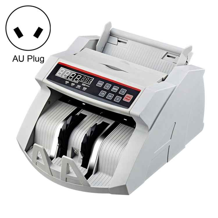 2108UV/IR Portable Multi-Currency Currency Counter, Specification: AU Plug
