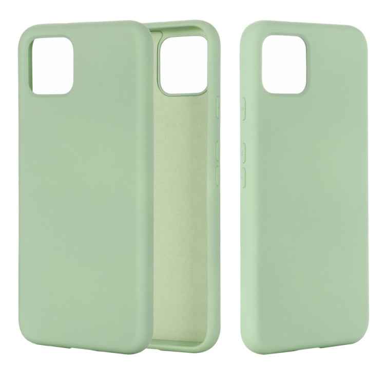 Solid Color Liquid Silicone Shockproof Full Coverage Case for Google Pixel 4XL