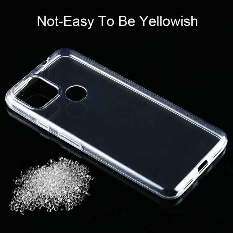 For Google Pixel 5A 5G 0.75mm Ultra-thin Transparent TPU Soft Protective Case