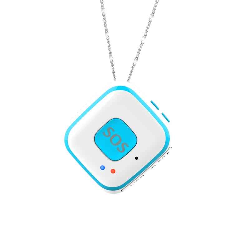 V28 Necklace Style GSM Mini LBS WiFi AGPS Tracker SOS Communicator