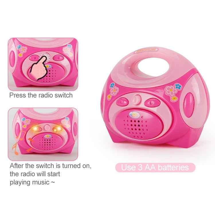 Mini Radio Pretend Play Children Simulation Appliances Toys, 3676