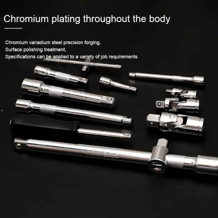 121 In 1 Multi-function Car Repair Combination Toolbox Ratchet Wrench Set