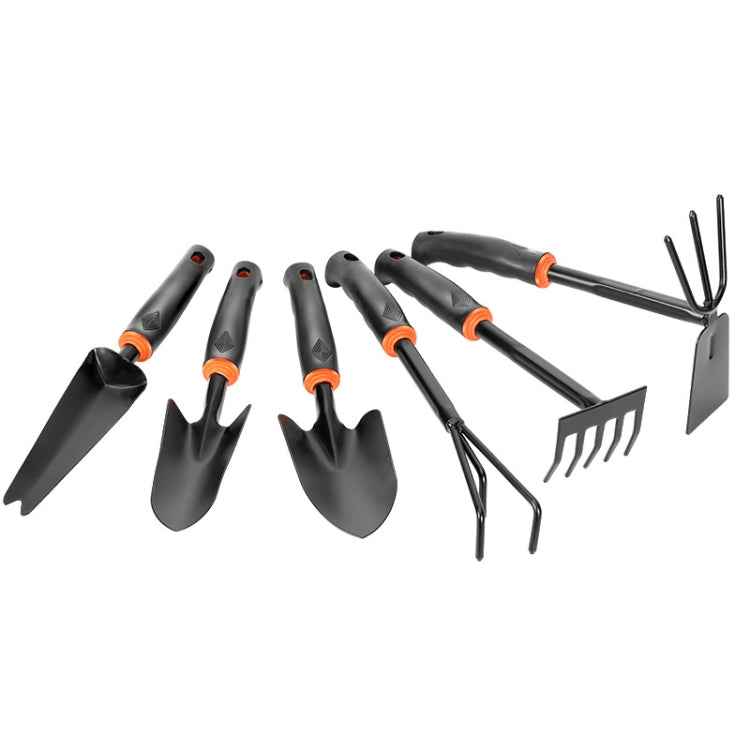 Gardening Tool Round Shaped Weed Puller with Black Rubber Handle
