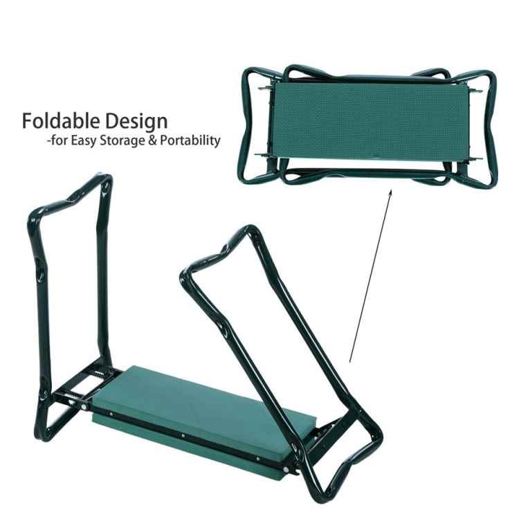 Folding Stainless Steel Garden Stool Knee Pads