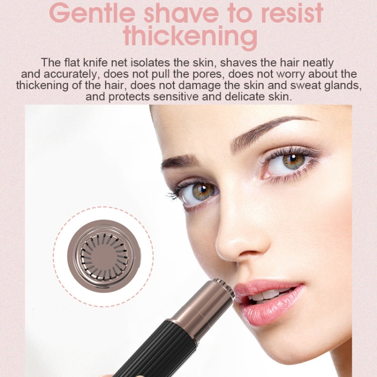 YJK098 Multi-function Portable Electric Eyebrow trimmer, YJK098(Black), YJK098(Purple)