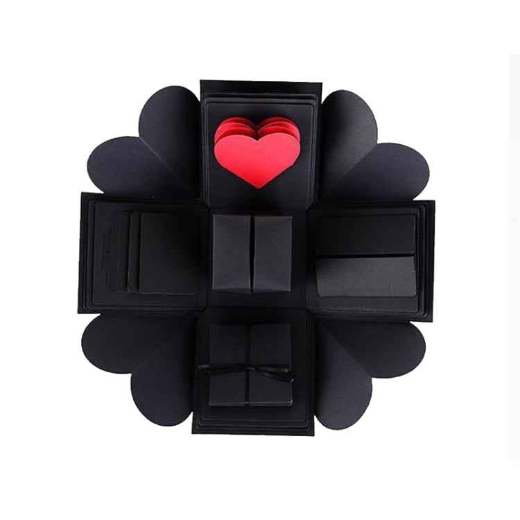 Creative DIY Handmade Photo Album Commemorative Book Surprise Explosion Gift Box, Finished + PVC Version