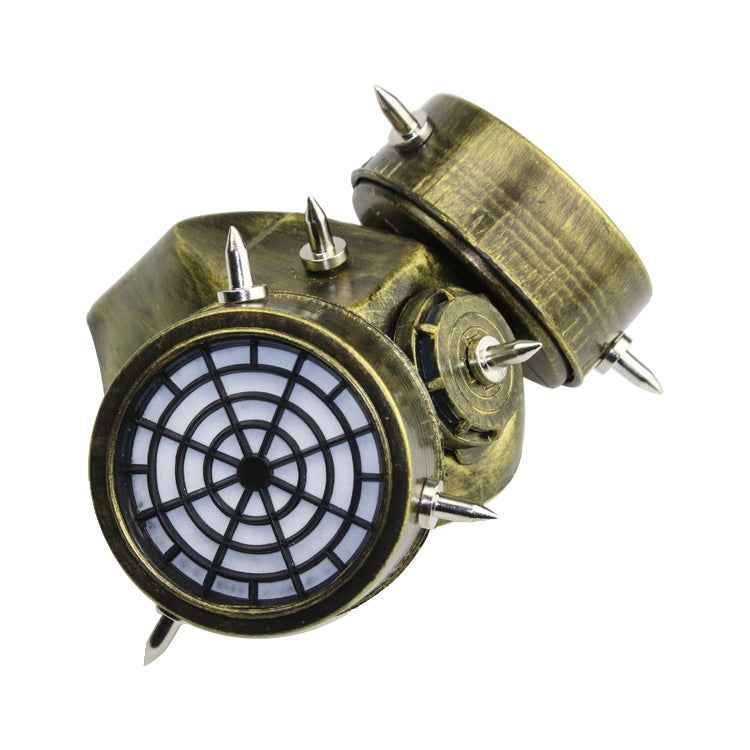 GM002 Halloween Dress Up Props Punk Style Gas Mask + Goggles Set