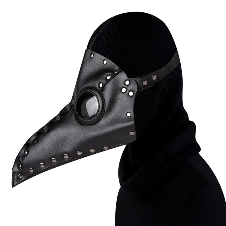 HG65005 Halloween Dress Up Props Rivets Beak Shape Mask