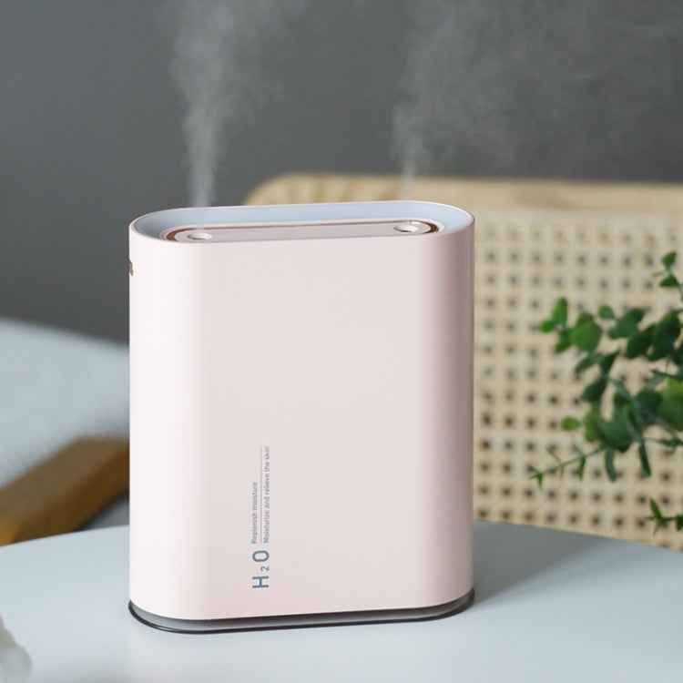 Y10 Runway Dual Jet Humidifier Colorful Marquee Night Light 1L Air Purifier for Home Office