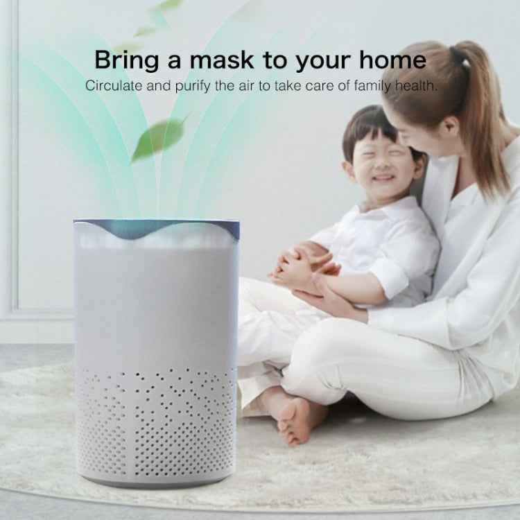 Portable Square UV Sterilization Anion Air Purifier Car Home Air Humidifier