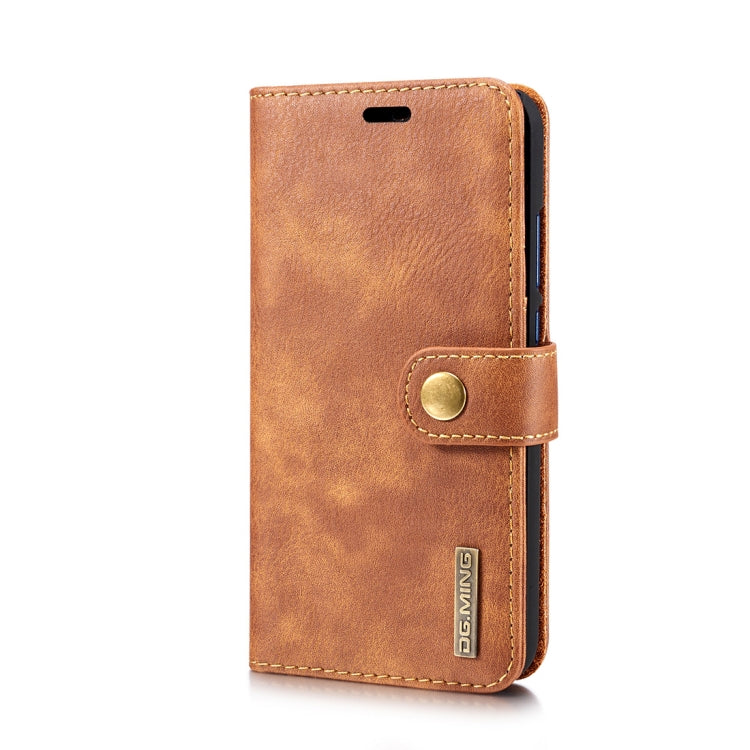 Crazy Horse Texture Flip Detachable Magnetic Leather Case for Huawei P20 Pro, with Holder & Card Slots & Wallet