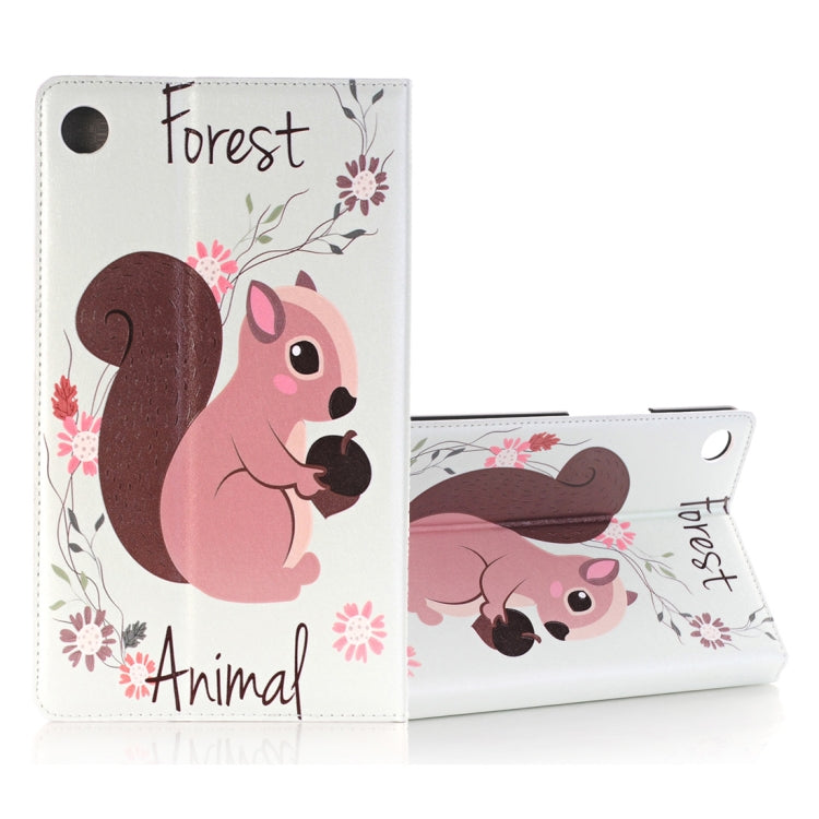 Shockproof Horizontal Flip Leather Case for Huawei MediaPad M5 8 inch,  with Wallet & Holder & Card Slots & Photo Frame