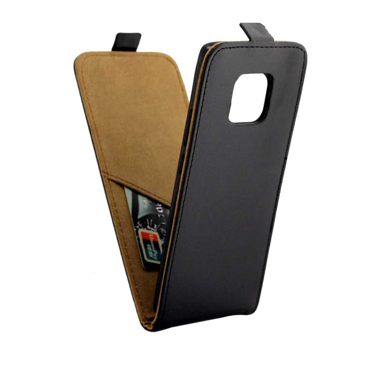 Business Style Vertical Flip TPU Leather Case for Huawei Mate 20 Pro, with Card Slot